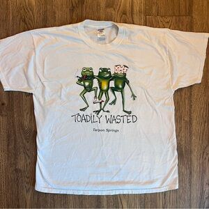 Jerzees XL Toadily Wasted Vintage Tee EUC